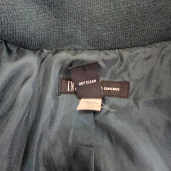 6325-32 INC International concepts forest green zippered coat Size XL - Picture 10 of 10